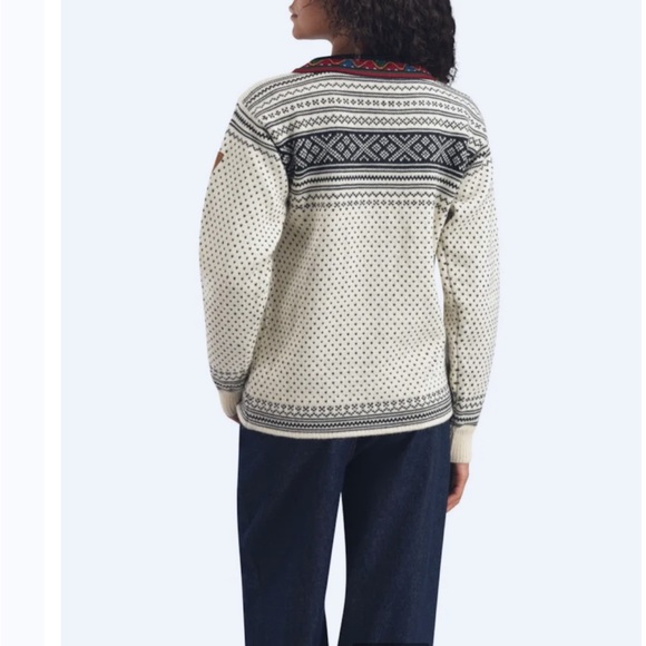 Dale Of Norway Setesdal Lusekofte Sweater 100% Norwegian Wool - Picture 3 of 12